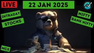 Live stream on 22 Jan 2026 | nifty And banknifty Plan | Gold silver next Target | game of charts