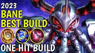 BANE BEST BUILD 2023 | TOP 1 GLOBAL BANE BUILD | BANE NEW EPIC SKIN GAMEPLAY | BANE NEW OP BUILD