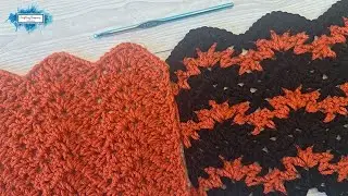 Quick & Easy V-Stitch Ripple Crochet Tutorial For Beginners | Crafting Happiness