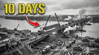 Traditional Railroad Bridges Required Months To Build &mdash; US Army Did The Rhine Crossing In 10 Days