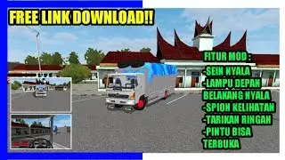 MOD BUSSID TERBARU | MOD TRUK HINO V1 MUATAN RINGAN | BUSSID V2.9