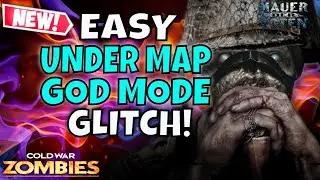 Cold War Zombie Glitches: *NEW* Easy God Mode Under Map Glitch!