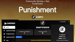 FiveM Punishment System &ndash; Community Service + Ped Punishment [QBCore & ESX]