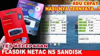Adu Kecepatan Flasdik Sandisk Vs Netac