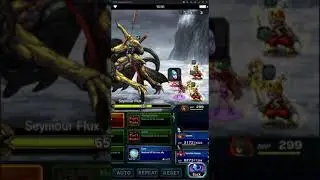 FFBE FFX exploration boss Seymour Flux