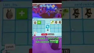 trading an aussie egg!!#like #100 #adoptme #subscribe #roblox #thanks #sub