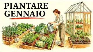 17 colture da piantare a gennaio per avere una dispensa di casa tutto l’anno (segreti dell’orto)