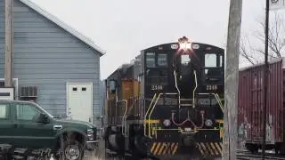 HD: Startup of NECR 721 SD40-2  ex FEC and NECR Testing it