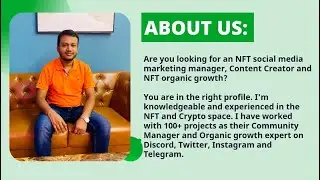 NFT Discord promotion, NFT Twitter, NFT Instagram Marketing Expert
