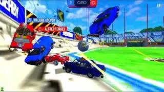 روكت ليغ قيم جمييل مباراة حماسية Rocket Soccer Derby