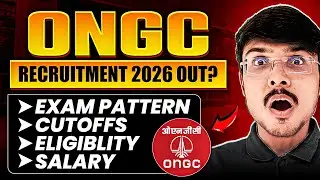 ONGC Recruitment 2026 OUT ? | Exam Pattern, Cutoff, Eligibility & Salary FULL DETAILS