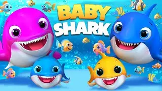 🎧 Baby Shark's  Dance  Doo Doo Song - Baby songs -Nursery Rhymes & Kids Songs #BabyShark #shorts