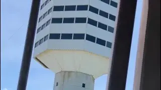 Cable car to Pattaya Tower, safe but suspended by one fixed point so you can really feel it hanging
