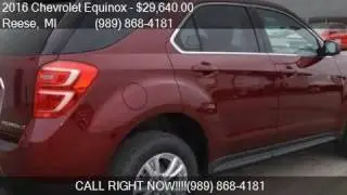 2016 Chevrolet Equinox LT 4dr SUV for sale in Reese, MI 4875