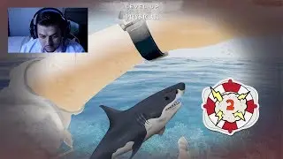 Stranded Deep (episode 2) shark attack!!
