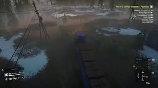 Snowrunner Yukon Map - [Contract] Factory: Sewage Treatment Facility - Deliver Bricks