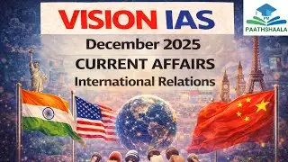 Vision IAS December 2025 Current Affairs | International Relations | UPSC Prelims 2026
