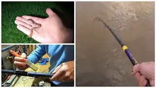 Um imprevisto, as minhocas e o rio enlameado...