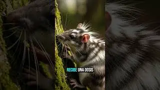 🐀 El roedor que fabrica veneno #Rat&oacute;nVenenoso #DefensaAnimal #CuriosidadesFauna #NaturalezaExtra&ntilde;a