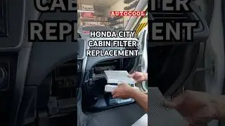 Honda City Cabin Filter Replacement