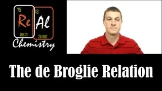 How to calculate wavelength from mass with the de Broglie relation - Real Chemistry