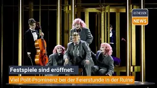 Bad Hersfeld: Festspiele sind eröffnet: Viel Prominenz bei der Feierstunde in der Ruine