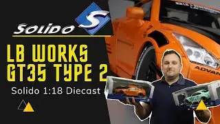 Présentation Nissan GT35 Liberty Walk Type 2 - Solido 1:18 Diecast