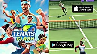 NEW! ЛУЧШИЙ ТЕННИС ДЛЯ АНДРОИД И АЙФОН ОБЗОР TENNIS CLASH 3D ONLINE ANDROID GAMEPLAY