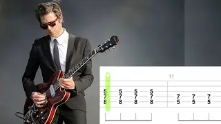 Interpol C'mere Guitar 1 (Daniel Kessler) Tab & Backingtrack