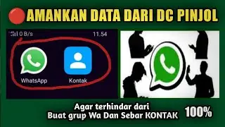 🔴WA & KONTAK DIAMBIL PINJOL? Lakukan Ini Sebelum Terlambat!