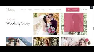 Vibeson &ndash; Elegant Wedding Love Event Planner Photography WordPress Theme
