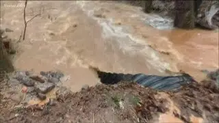 Photos, video of storm damage around metro Atlanta