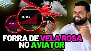 AVIATOR - ALAVANCAGEM COM VELA ROSA NO  AVIATOR (ESTRAT&Eacute;GIA AVIATOR) AVIATOR ESTRAT&Eacute;GIA 