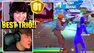 Clix, Bugha and Bizzle DESTROY Every Pros in Trio Cash Cup and Road to 1st Place