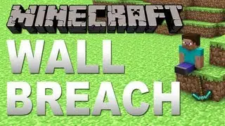 Minecraft (Xbox 360): Wall Breach Glitch with Pistons & TNT