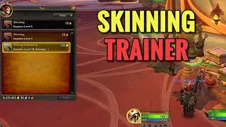 Silvermoon City Skinning Trainer Location (WoW Midnight)