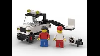 Lego 6659 T.V. Camera Crew 1986