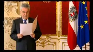 Willkommen Österreich 250. Folge - Ansprache von Heinz Fischer