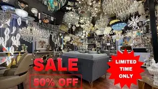 Premium Home Decor Collection ✨ Fancy Lights, Chandeliers & Luxury Furniture | Sofa Bed Dining Table
