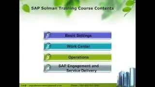 SAP Solution Manager Training | SAP Solman Training | SAP Solman Course