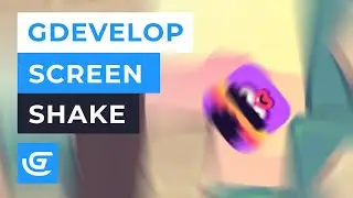 How to add a Screen Shake in GDevelop Free Game Engine using a Timer and Scene Variables - Tutorial
