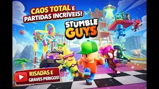 STUMBLE GUYS: QUEDAS E CORRIDAS INSANAS! GAME MOBILE + MULTIPLAYER + DESAFIO #stumbleguys  #viralrun