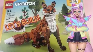 [Vtuber] Let's build LEGO! 31154 Forest Animals: Red Fox