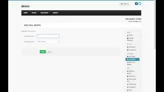 Setting up Call shop