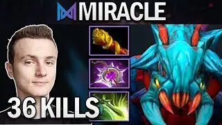 NIGMA.MIRACLE WEAVER WITH 36 KILLS - DOTA 2 7.26 GAMEPLAY