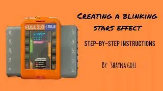 Creating a Blinking Stars Code
