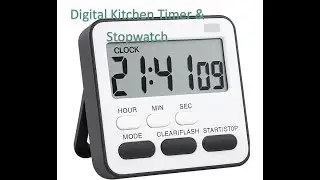 Kitchen timer digital clock #digital #alarm #mini #best #sound #tranding #latest #new