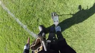 Behind Soccer Goals Are Metal Detecting Target Hotspots With Nokta Legend 1.15