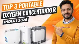 Top 3 Portable Oxygen Concentrators in India (2026) with Battery Backup | Hindi
