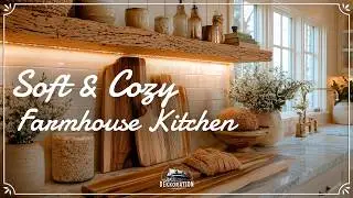 Soft Winter Farmhouse Kitchen Decor Inspired by Joanna Gaines 🤍🌿